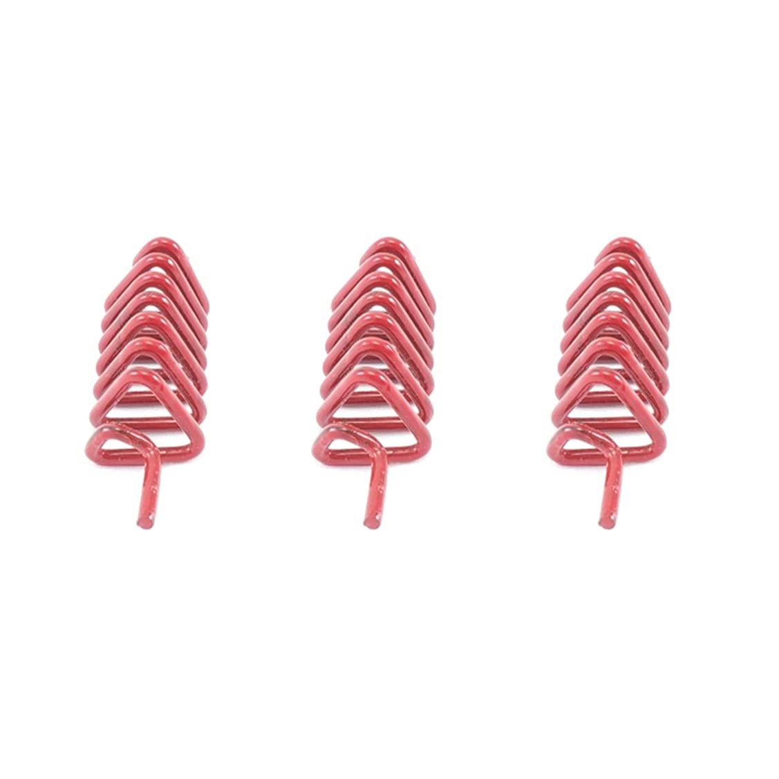 Remedies Red Triangular Anti Clockwise Spring Used to Hinder/Balance Fire Energy - 3 Springs