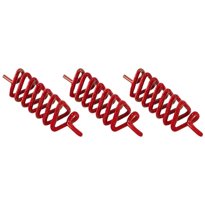 Remedies Red Triangular Anti Clockwise Spring Used to Hinder/Balance Fire Energy - 3 Springs