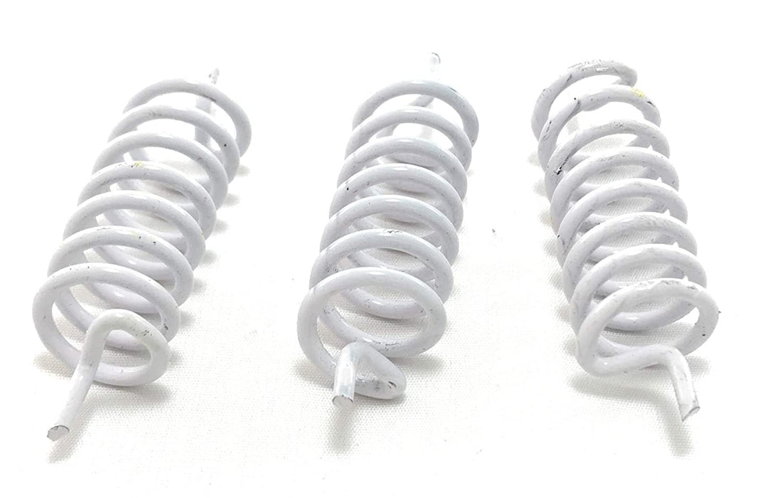 Remedies White Round Anti Clockwise Spring Used to Hinder/Balance Space Energy Field - Set of 1