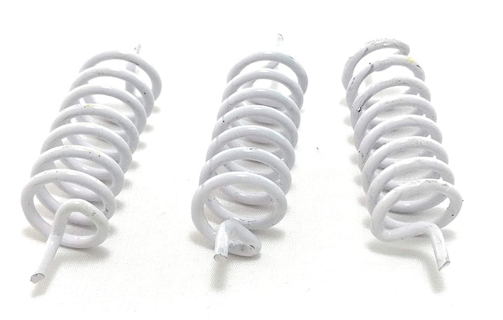 Remedies White Round Anti Clockwise Spring Used to Hinder/Balance Space Energy Field - Set of 1
