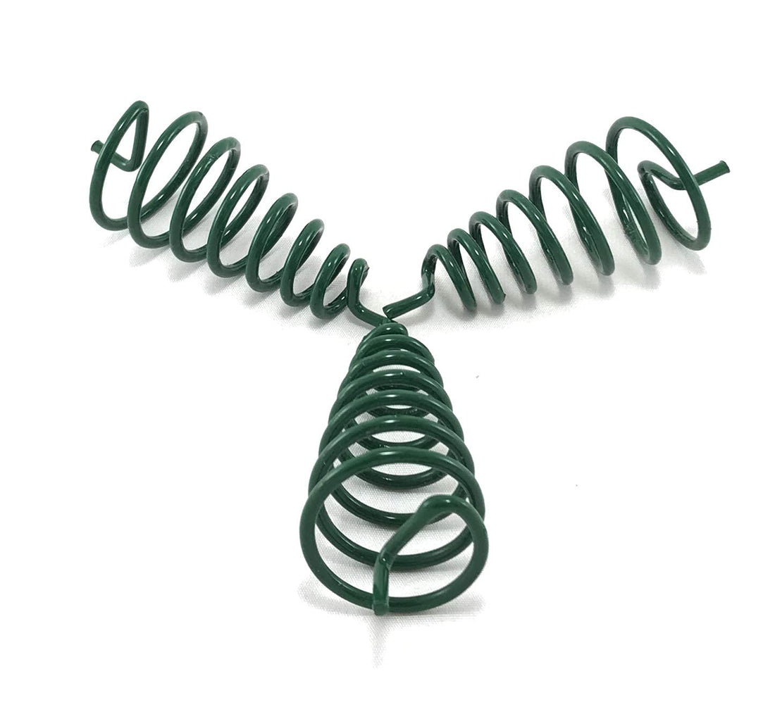 Remedies Round Clockwise Spring Used to Hinder/Balance Space Energy Field - Set of 1 (Green)