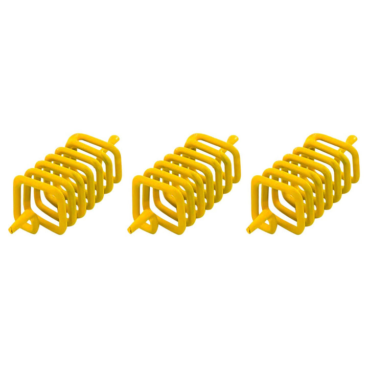 Remedies Yellow Square Anti Clockwise Spring Used to Hinder/Balance Energy Field - 3 Springs
