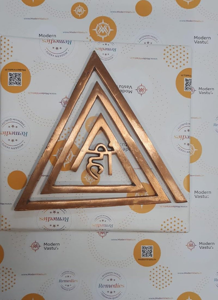 MV VASTU Remedies | Copper Helix Size - Length 4inch, Width 4inch | for Energy Boosting, Zone Correction and Zonal Placement