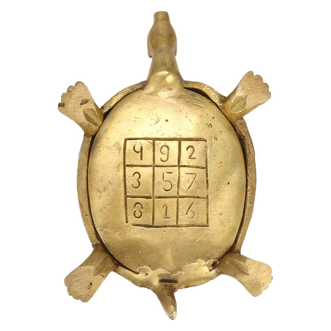 Brass Turtle for Vaastu and Table; Handcrafted with Antique Look Tortoise