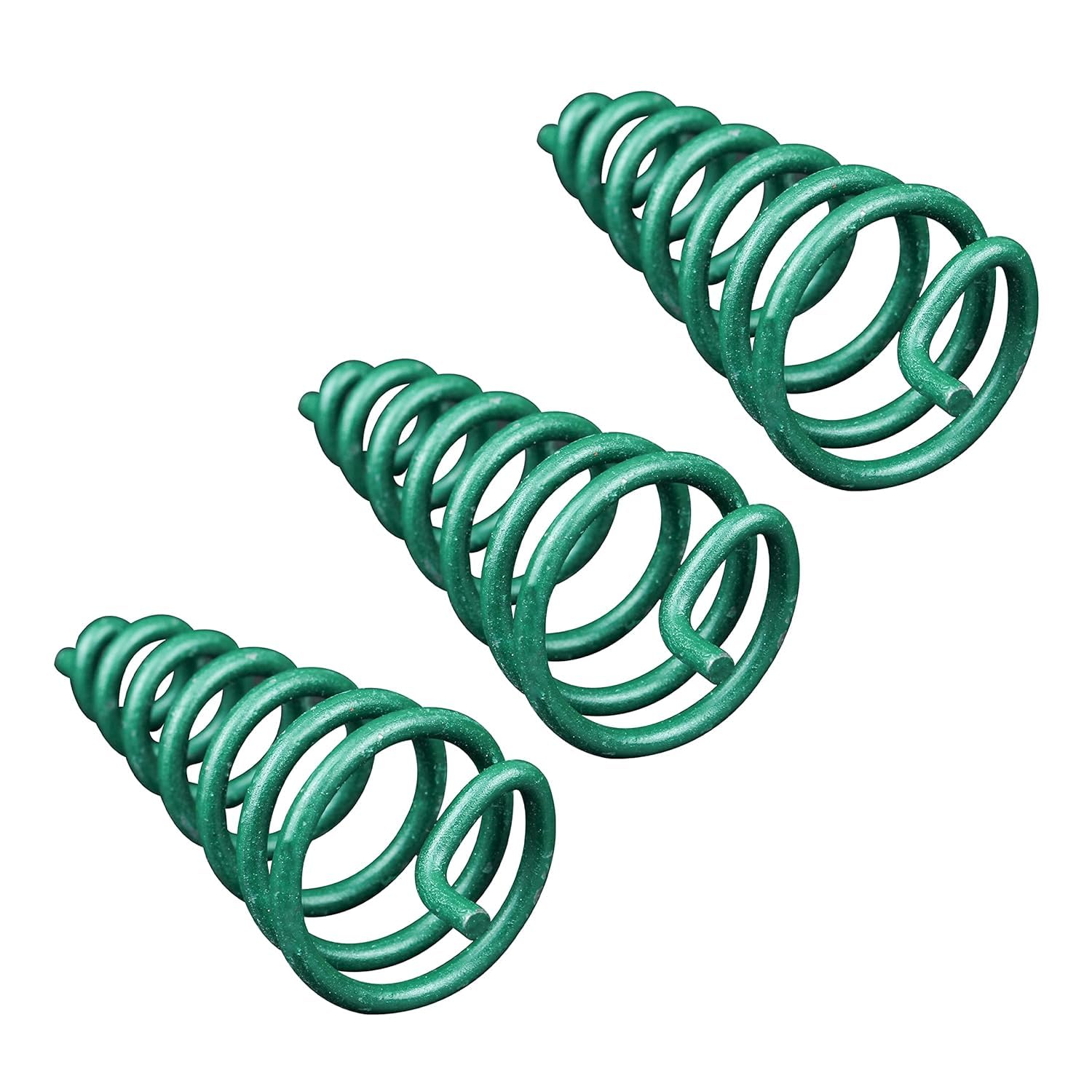 Remedies Round Clockwise Spring Used to Hinder/Balance Space Energy Field - Set of 1 (Green)