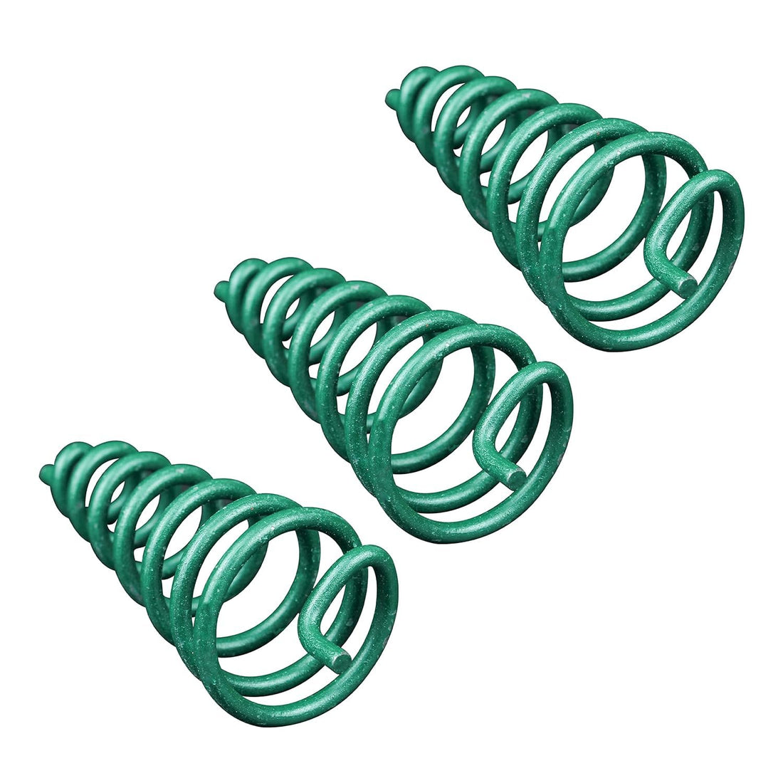 Remedies Round Clockwise Spring Used to Hinder/Balance Space Energy Field - Set of 1 (Green)