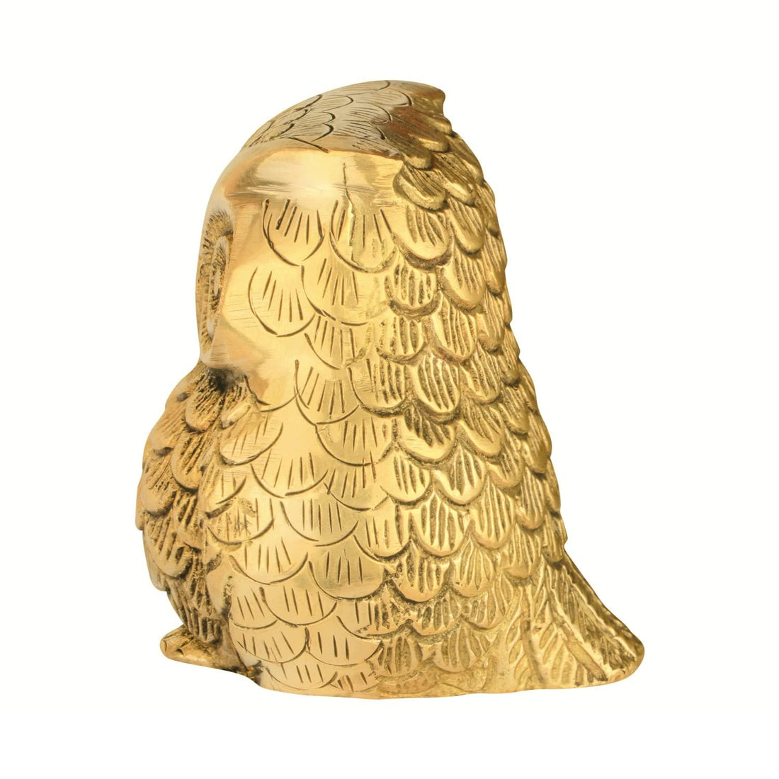 Owl Bird Brass Decorative Showpiece | Home Decor | Brass Owl | Owl Bird Showpiece for Home Decoration and Giftings